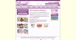 Desktop Screenshot of lifechecks.com